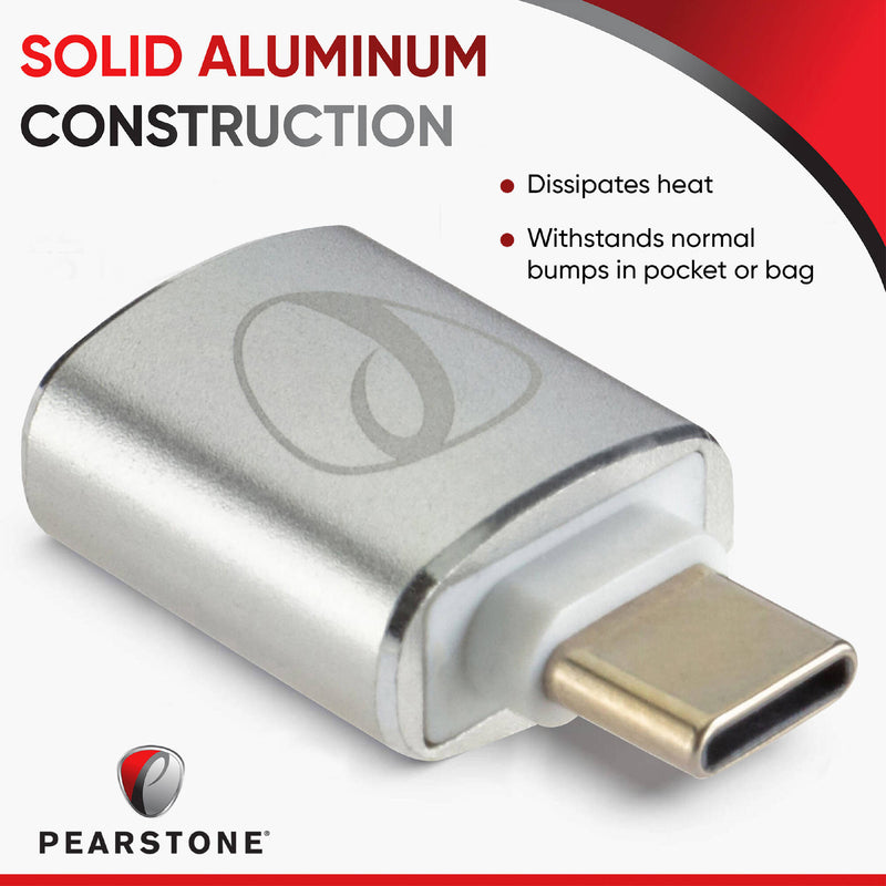 Pearstone USB 3.2 Gen 1 Type-A Female to USB Type-C Male Adapter