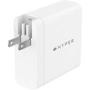 HYPER 140W 3-Port USB Type-C/USB Type-A GaN Charger with Cable