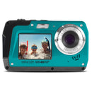 Minolta MN40WP Waterproof Dual-Screen Digital Camera (Blue)