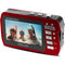 Minolta MN40WP Waterproof Dual-Screen Digital Camera (Red)