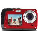 Minolta MN40WP Waterproof Dual-Screen Digital Camera (Red)