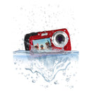 Minolta MN40WP Waterproof Dual-Screen Digital Camera (Red)