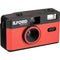 Ilford Sprite 35-II Film Camera (Black & Red)