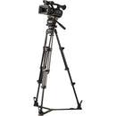 Libec HS-250 Tripod System with H25 Head, Ground Spreader & Case