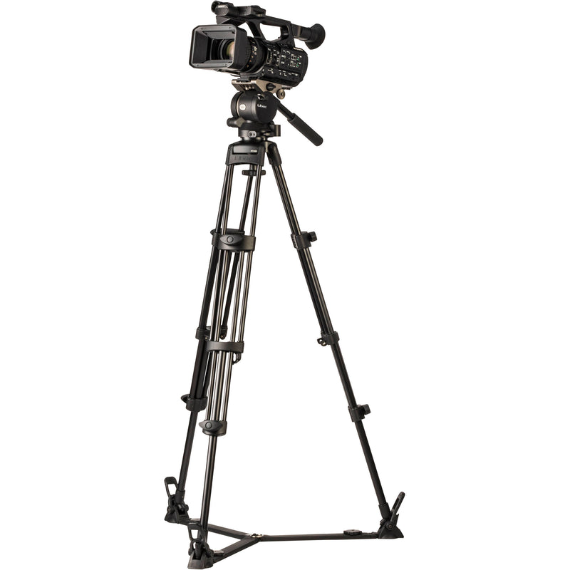 Libec HS-250 Tripod System with H25 Head, Ground Spreader & Case