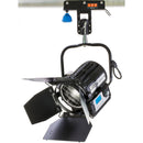 Litepanels Studio X3 Daylight LED Fresnel Light (Pole-Operated Yoke, US Power Cable)