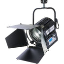 Litepanels Studio X4 Bi-Color LED Fresnel Light (Pole-Operated Yoke, US Power Cable)