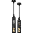 Teradek Bolt 6 XT MAX 12G-SDI/HDMI Wireless RX/TX Deluxe Kit (Gold Mount)