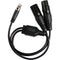 GVM DMX 3-Pin XLR Y-Cable (20")