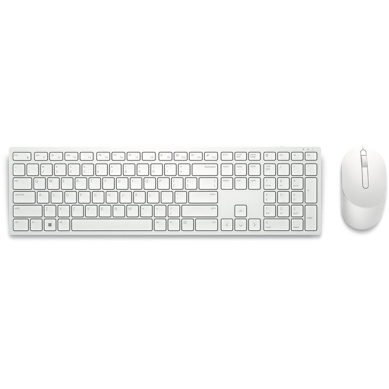 Dell KM5221W Pro Wireless Keyboard and Mouse Combo (White)