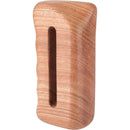 CAMVATE Wooden Handgrip with 1/4"-20 Mounting Groove for DSLR Camera Cage Kit (Right Side)