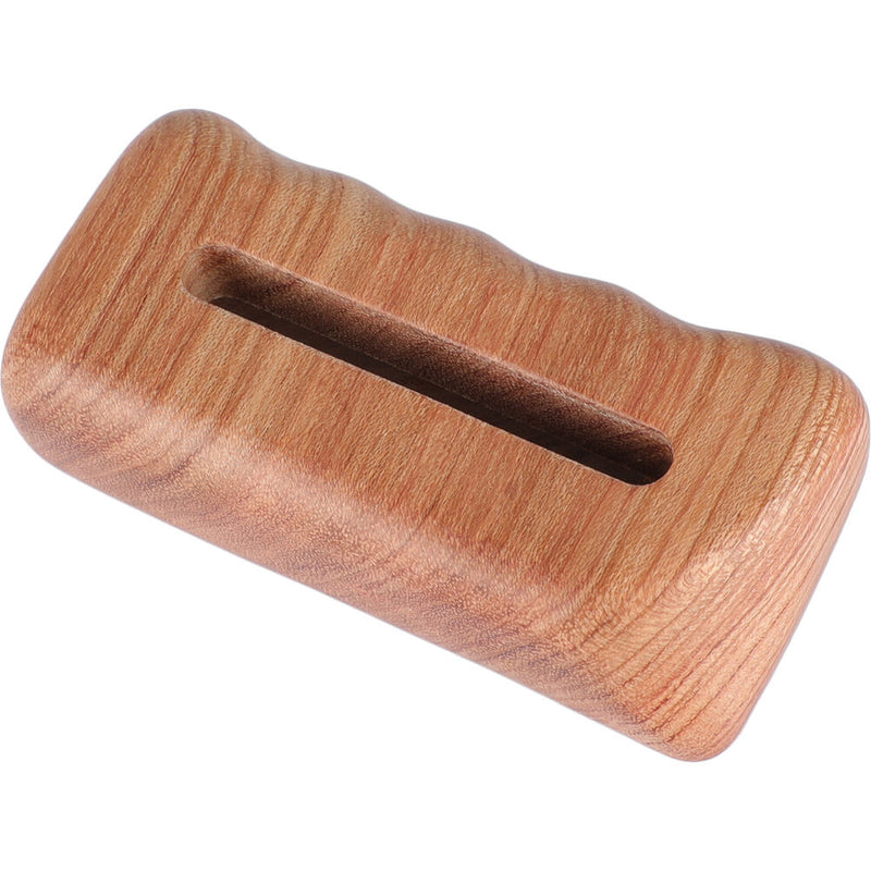 CAMVATE Wooden Handgrip with 1/4"-20 Mounting Groove for DSLR Camera Cage Kit (Right Side)