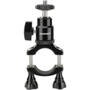 CAMVATE Handlebar Clamp Mount Holder with Adjustable Ball Head Mount