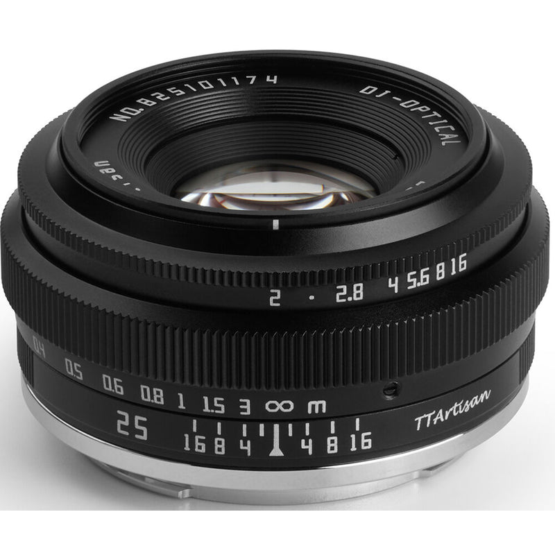 TTArtisan 25mm f/2 Lens for Micro Four Thirds