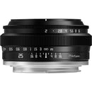 TTArtisan 25mm f/2 Lens for Micro Four Thirds