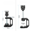 CAMVATE Universal C-Clamp Desktop Holder with M6 Female ARRI Mount for Photo Accessories