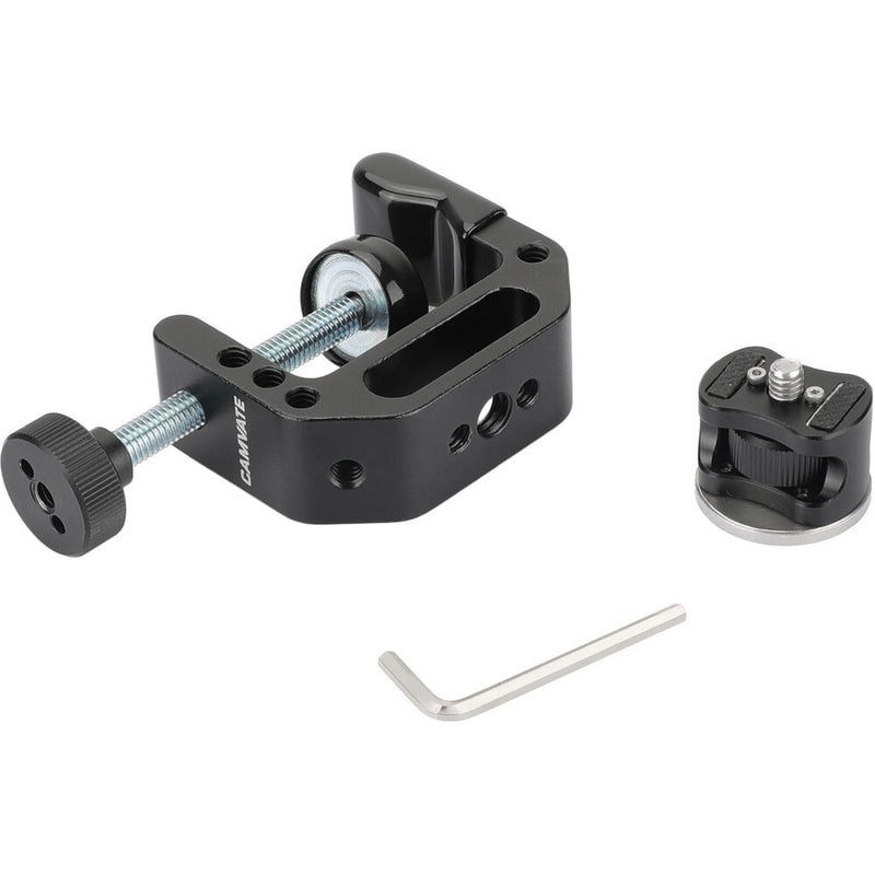 CAMVATE Universal C-Clamp Desktop Holder with M6 Female ARRI Mount for Photo Accessories