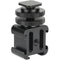 CAMVATE 3-Way Cold Shoe Mount with Cold Shoe Mount Adapter