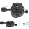 CAMVATE 360&deg; Arca-Type Clamp with Quick Release Plate