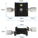 CAMVATE Double-Sided Quick Release Clamp