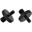 CAMVATE M4 Male to 1/4"-20 Male Thread Adapter (2-Pack)