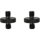 CAMVATE M6 Male to 1/4"-20 Male Thread Adapter (2-Pack)
