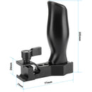 CAMVATE Aluminum Top Handgrip with Quick Release NATO Clamp Joint & Shoe Mount