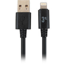 Comprehensive Pro AV/IT Lightning Male to USB Type-A Cable (3', Black)