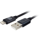 Comprehensive Pro AV/IT Lightning Male to USB Type-A Cable (3', Black)
