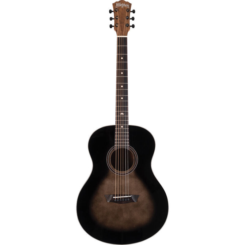 Washburn Novo S9 Bella Tono Studio Acoustic Guitar (Gloss Charcoal Burst)