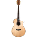 Washburn Allure SC56S Bella Tono Studio Hybrid Acoustic Guitar (Gloss Natural)