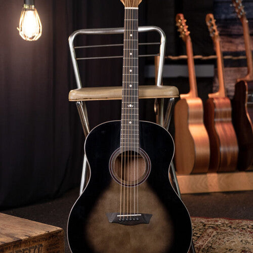 Washburn Novo S9 Bella Tono Studio Acoustic Guitar (Gloss Charcoal Burst)