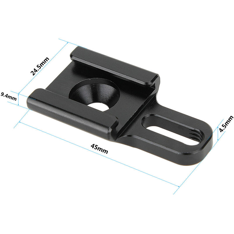 CAMVATE Universal Cold Shoe Mount with 1/4"-20 Mounting Screw