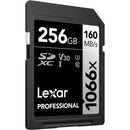 Lexar 256GB Professional 1066x UHS-I SDXC Memory Card (SILVER Series, 2-Pack)