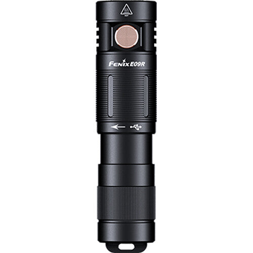 Fenix Flashlight E09R Rechargeable Mini Flashlight (Black)