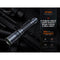 Fenix Flashlight HT30R Rechargeable White Laser Flashlight (Black)