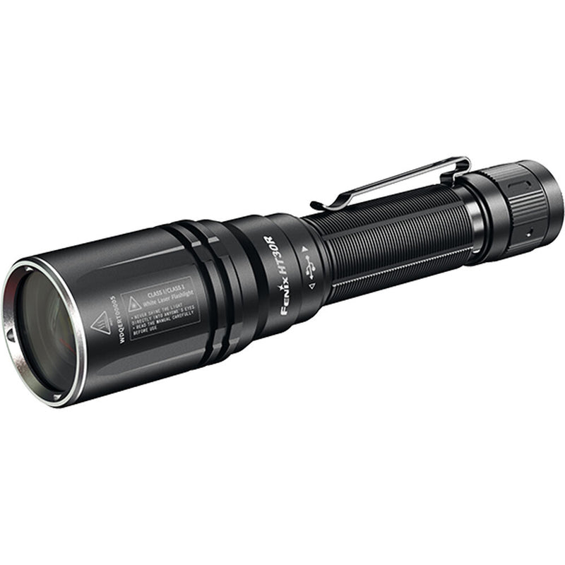 Fenix Flashlight HT30R Rechargeable White Laser Flashlight (Black)