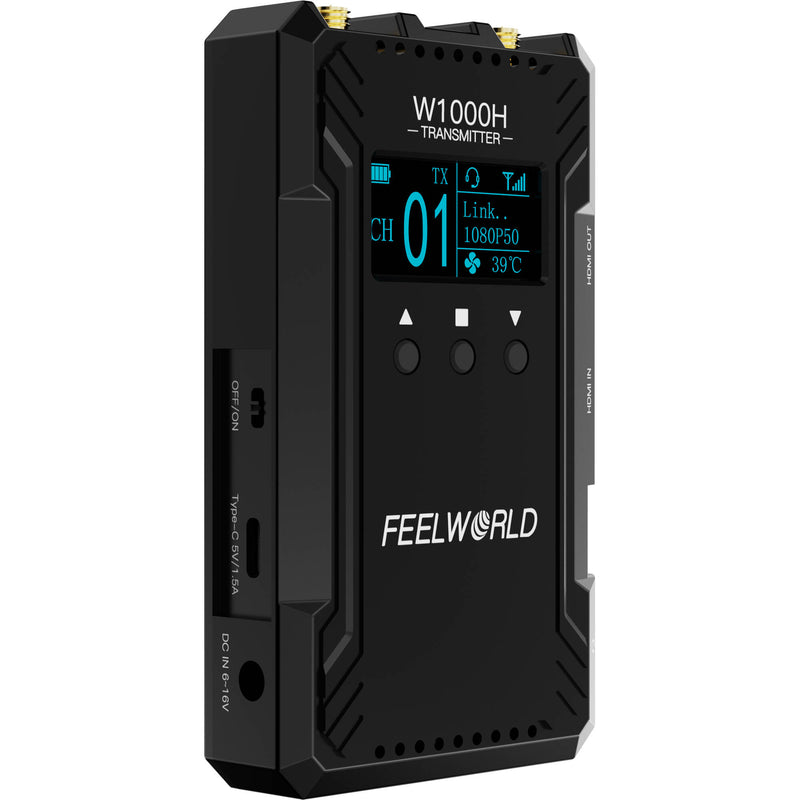 FeelWorld W1000H 1312' Dual HDMI Wireless Video Transmission System