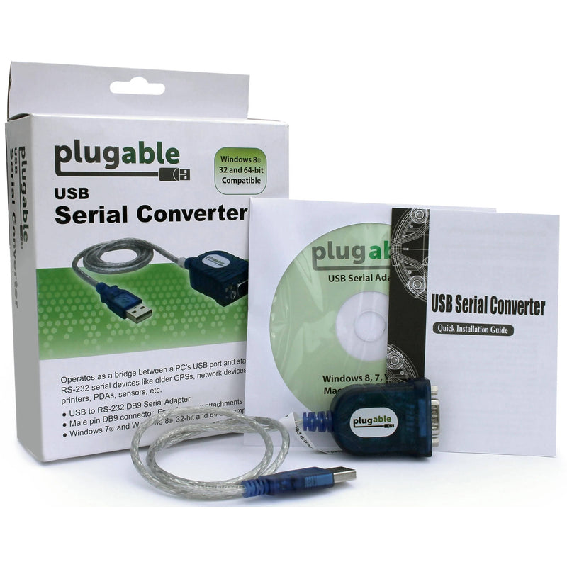 Plugable USB to RS-232 DB9 Serial Adapter