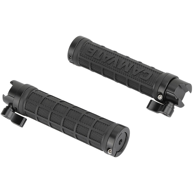 CAMVATE Rubber NATO Clamp Handgrip Set (2-Pack, Black)
