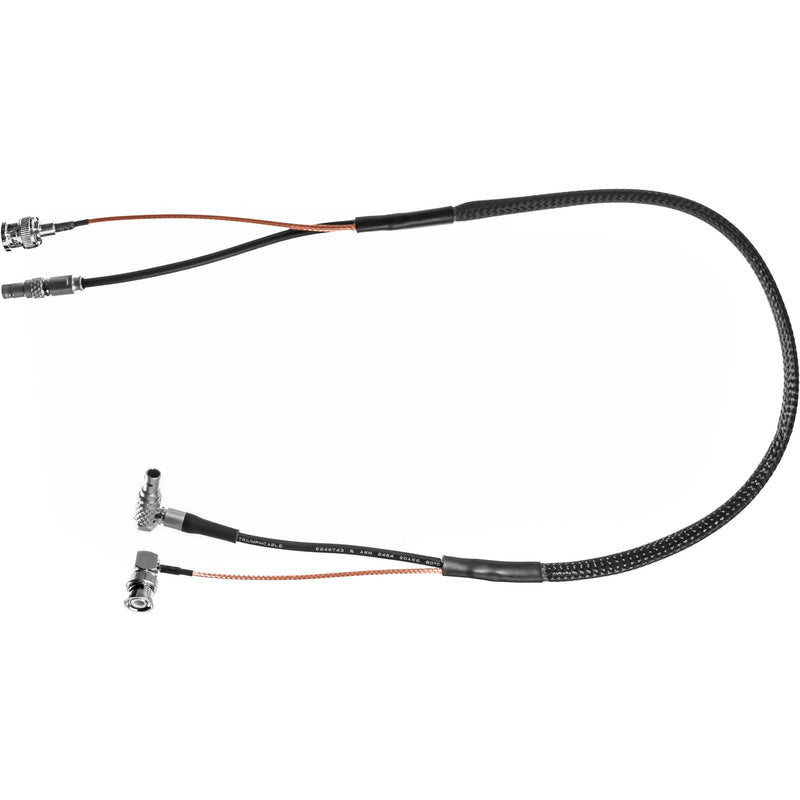 Zacuto 2-Pin to 4-Pin LEMO & SDI Cable for Kameleon Pro EVF (24")