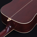 Washburn Deep Forest Burl D Dreadnought Acoustic Guitar (Amber Fade)