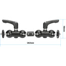 CAMVATE Double 1/4"-20 Ball Head Articulating Arm (7.2")