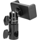 CAMVATE Smartphone Clamp with Ball Head Mount and Light Stand Adapter