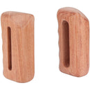 CAMVATE Wooden Handgrip with 1/4"-20 Mounting Slot (Pair)