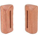 CAMVATE Wooden Handgrip with 1/4"-20 Mounting Slot (Pair)