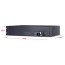 CyberPower Switched ATS PDU (30A, 100-120V)