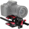 CAMVATE Universal Tripod Mount Rig with Manfrotto Quick Release Plate & Lens Support