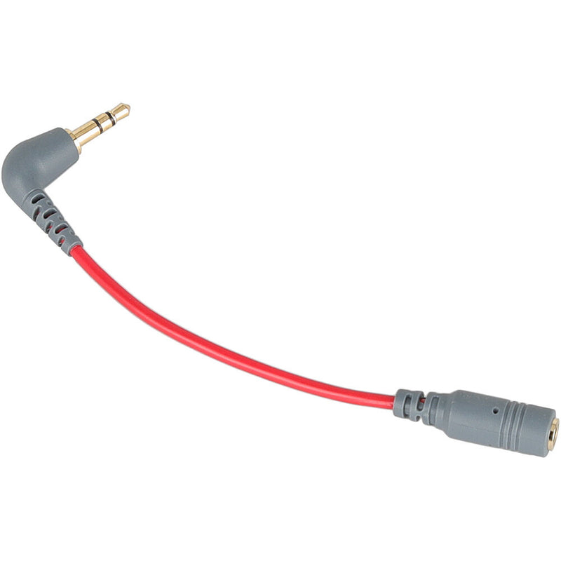 CAMVATE 3.5mm TRS to TRRS Microphone Adapter Cable for Smartphones