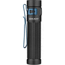 Olight Baton 3 Pro Rechargeable Flashlight with Cool White Beam (Black)